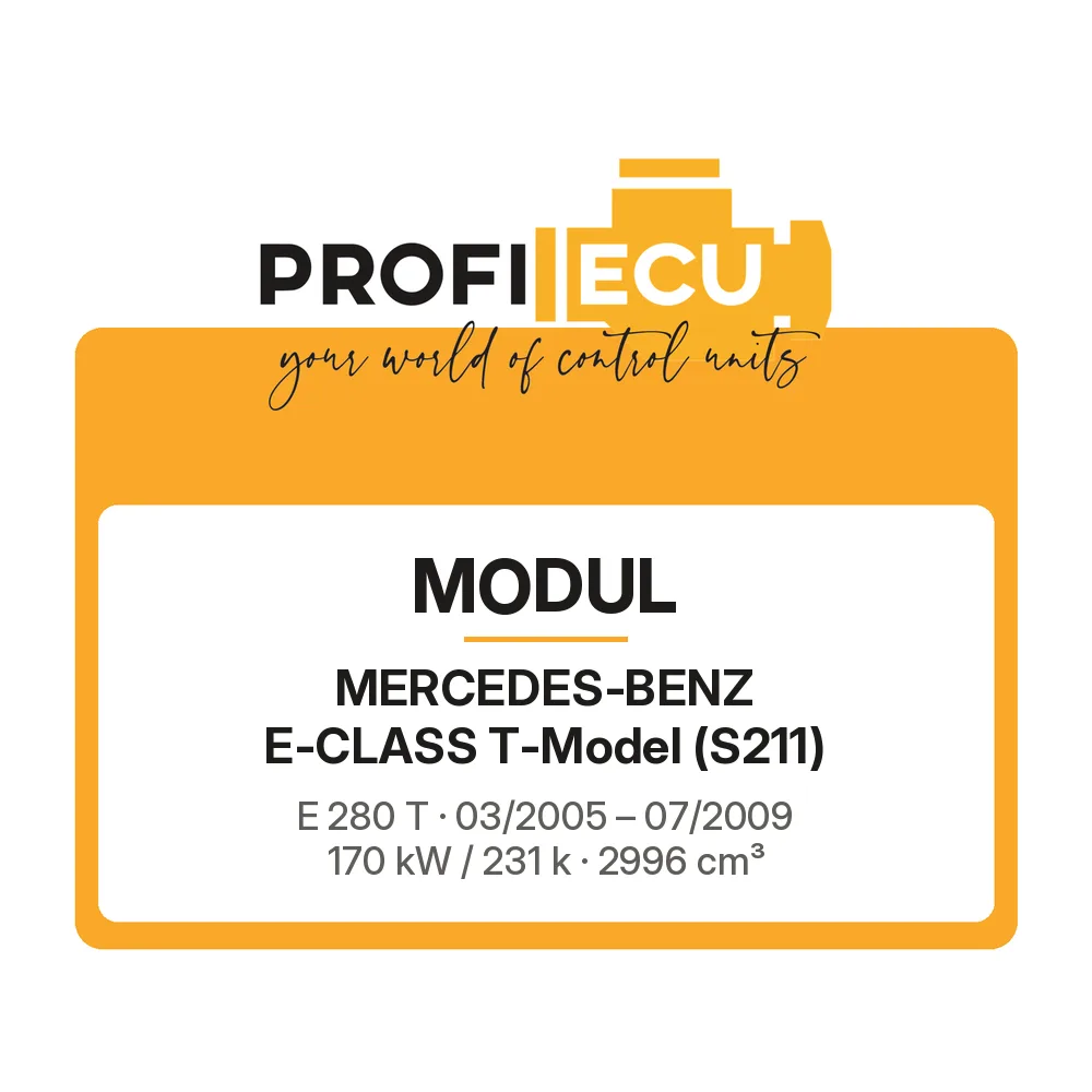 Etiketa ProfiECU: Modul pro Mercedes-Benz E-CLASS T-Model E 280 T 170 kW