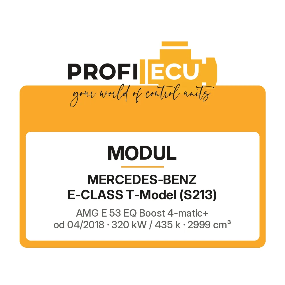 Etiketa ProfiECU: Modul pro Mercedes-Benz E-CLASS T-Model AMG E 53 EQ Boost 4-matic+ 320 kW