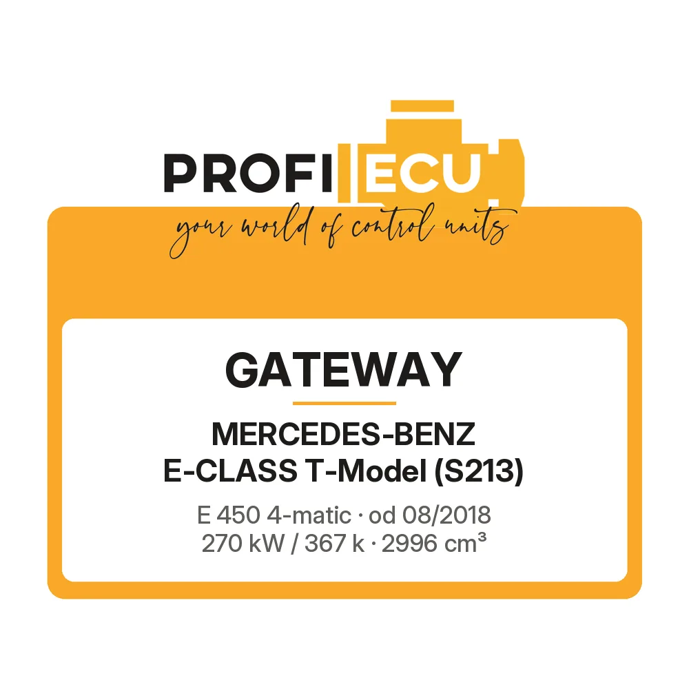 Etiketa ProfiECU: GATEWAY pro Mercedes-Benz E-CLASS T-Model E 450 4-matic 270 kW