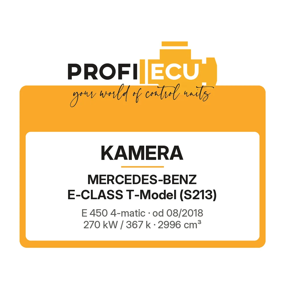 Etiketa ProfiECU: Kamera pro Mercedes-Benz E-CLASS T-Model E 450 4-matic 270 kW