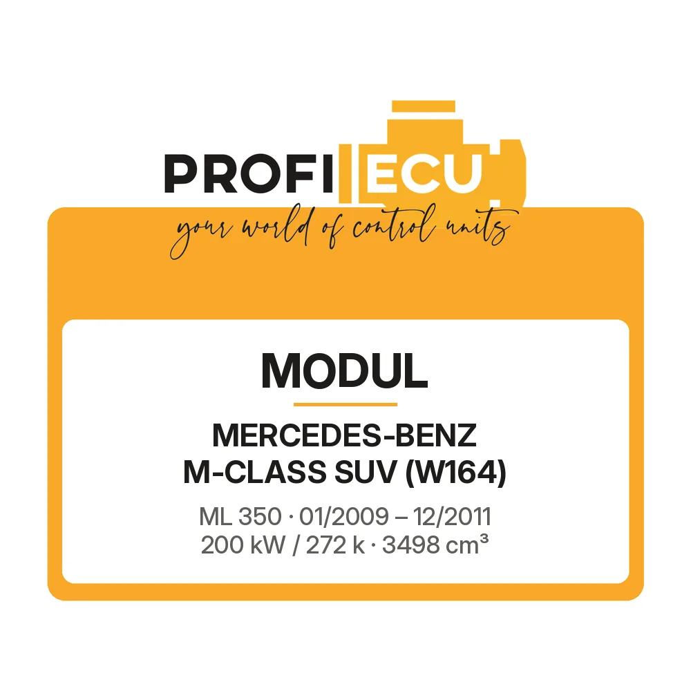 Etiketa ProfiECU: Modul pro Mercedes-Benz M-CLASS SUV ML 350 200 kW