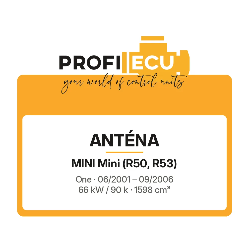 Etiketa ProfiECU: Anténa pro Mini Mini One 66 kW