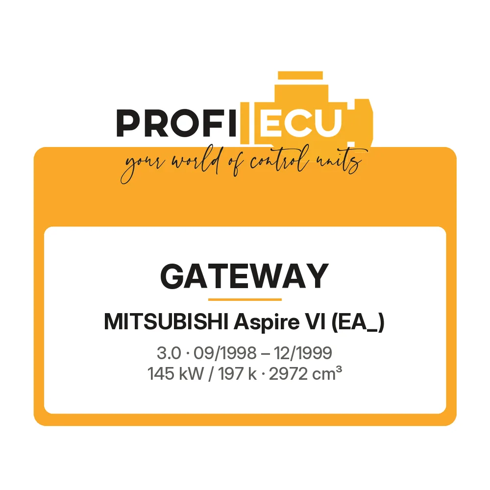 Etiketa ProfiECU: GATEWAY pro Mitsubishi Aspire VI 3.0 145 kW