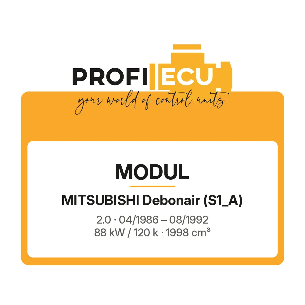 Etiketa ProfiECU: Modul pro Mitsubishi Debonair 2.0 88 kW