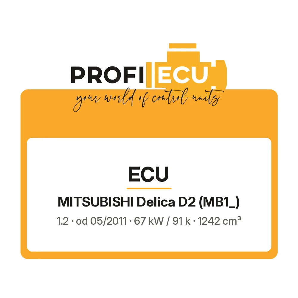 Etiketa ProfiECU: ECU pro Mitsubishi Delica D2 1.2 67 kW