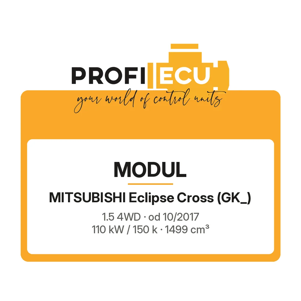 Etiketa ProfiECU: Modul pro Mitsubishi Eclipse Cross 1.5 4WD 110 kW