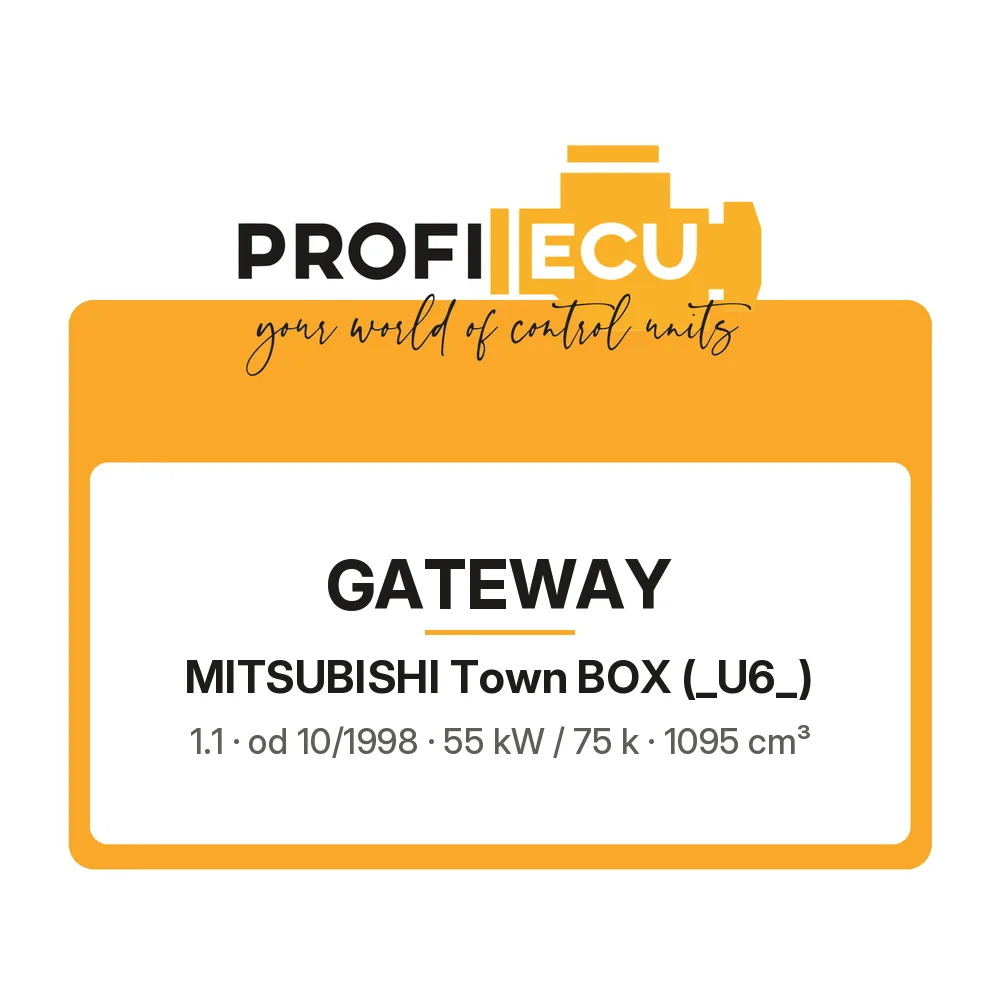 Etiketa ProfiECU: GATEWAY pro Mitsubishi Town BOX 1.1 55 kW