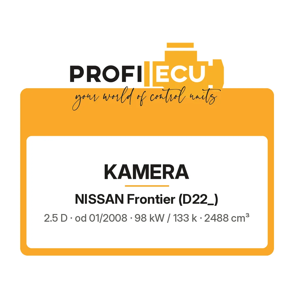 Etiketa ProfiECU: Kamera pro Nissan Frontier 2.5 D 98 kW