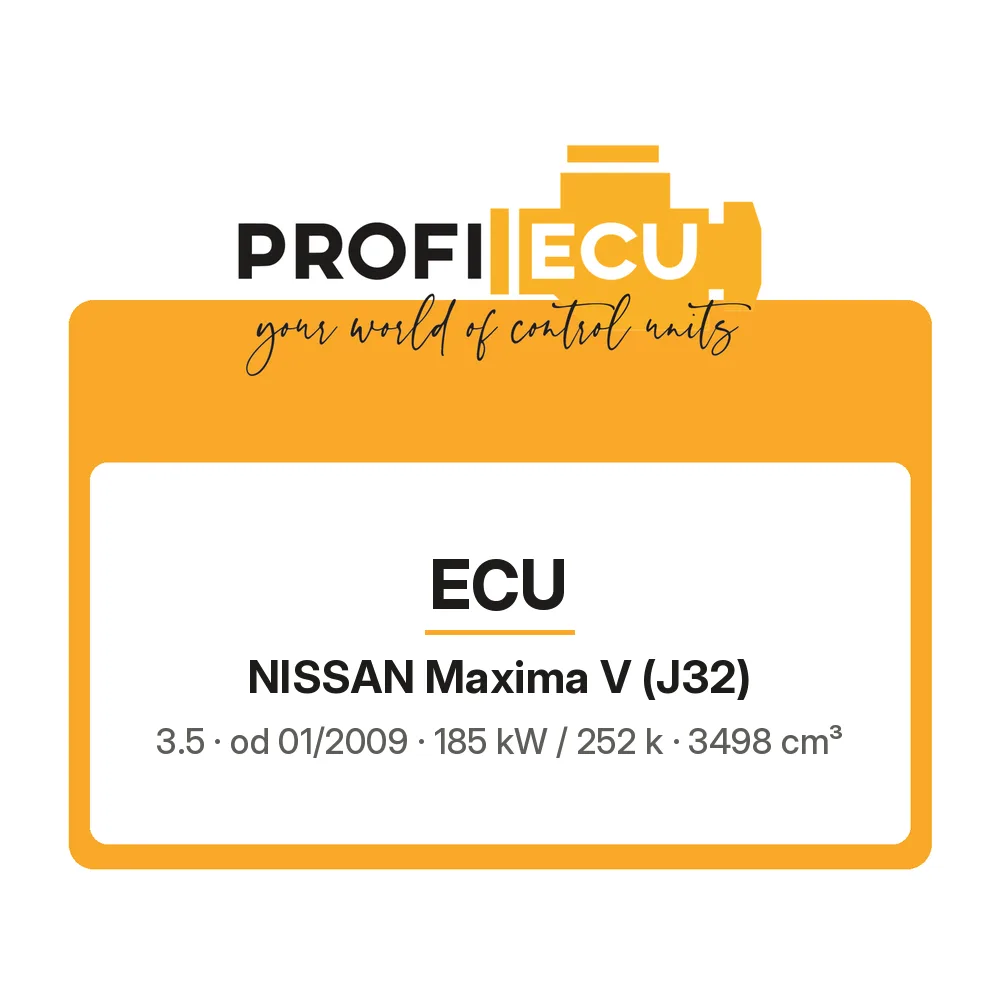 Etiketa ProfiECU: ECU pro Nissan Maxima V 3.5 185 kW