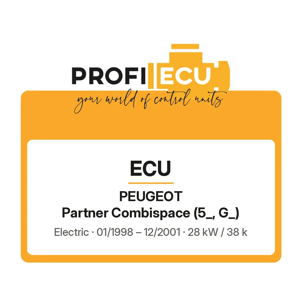 Etiketa ProfiECU: ECU pro Peugeot Partner Combispace Electric