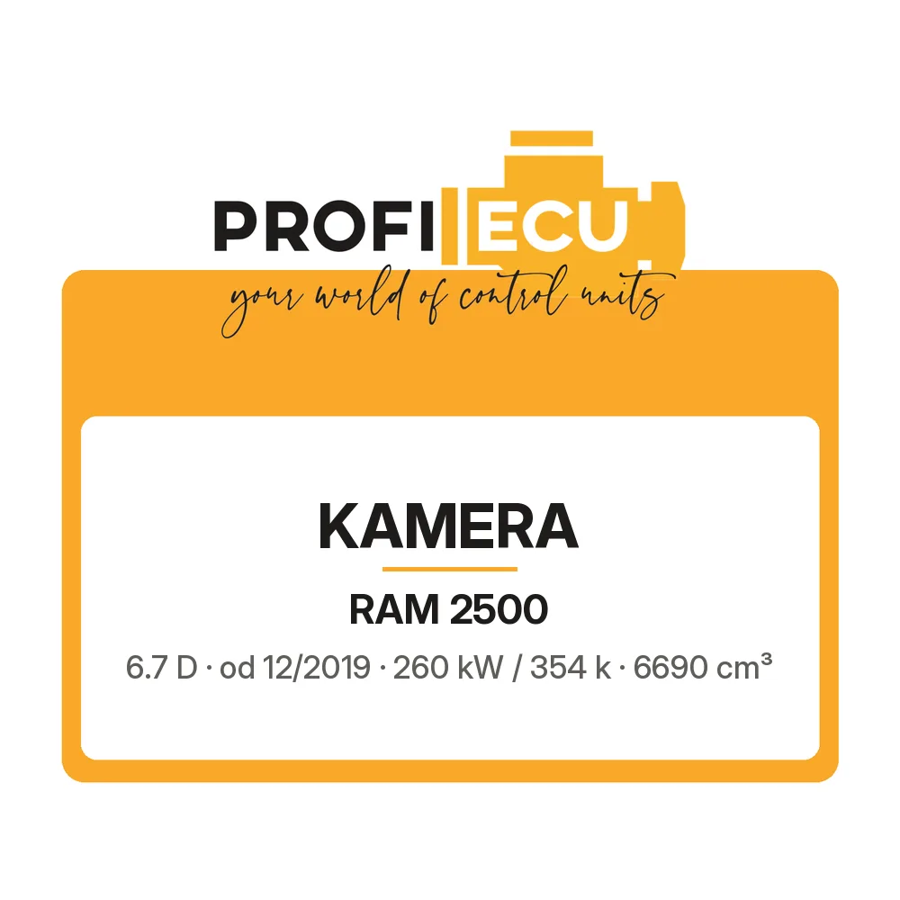 Etiketa ProfiECU: Kamera pro RAM 2500 6.7 D 260 kW
