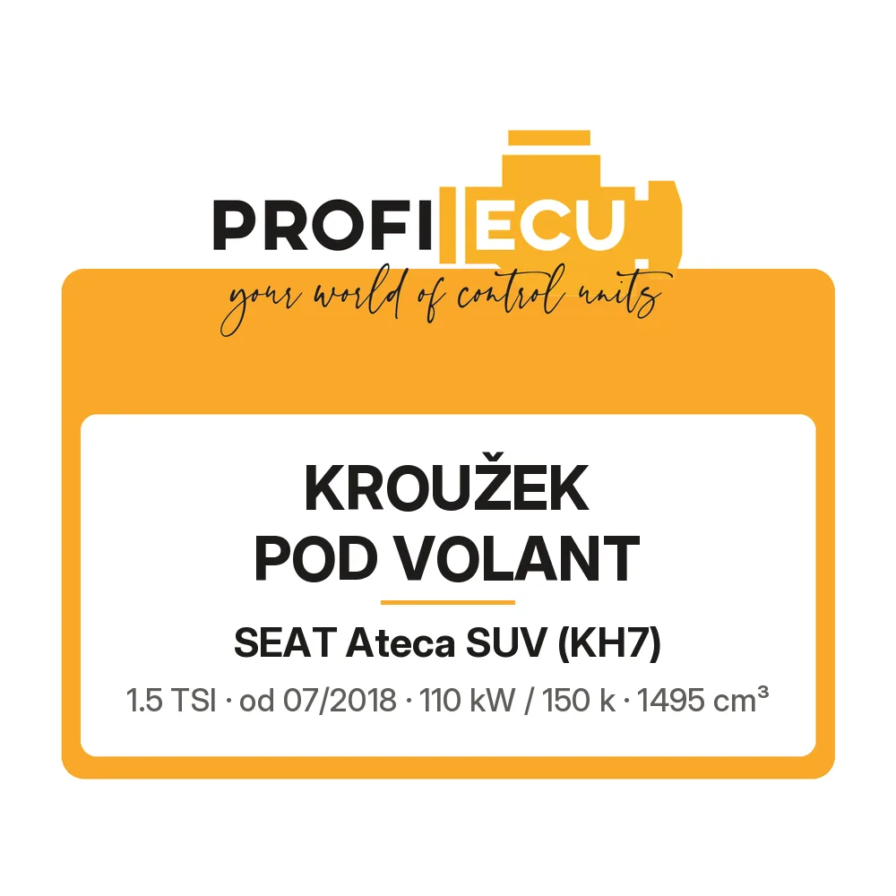 Etiketa ProfiECU: Kroužek pod volant pro Seat Ateca SUV 1.5 TSI 110 kW