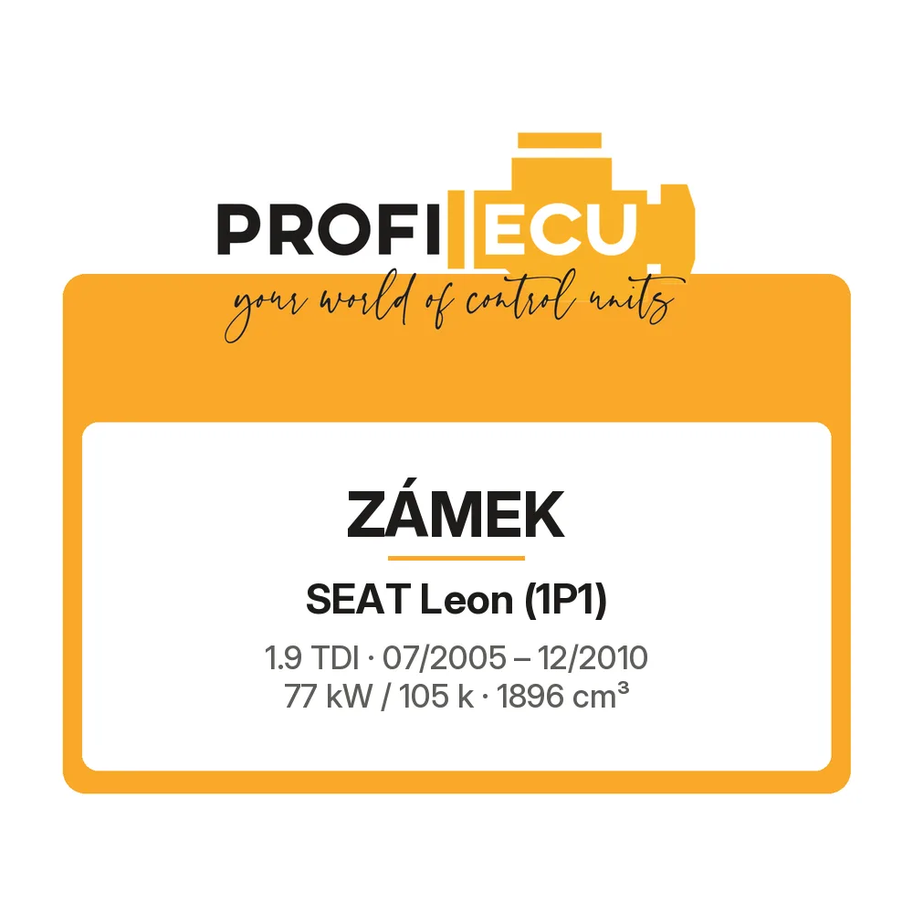Etiketa ProfiECU: Zámek pro Seat Leon 1.9 TDI 77 kW