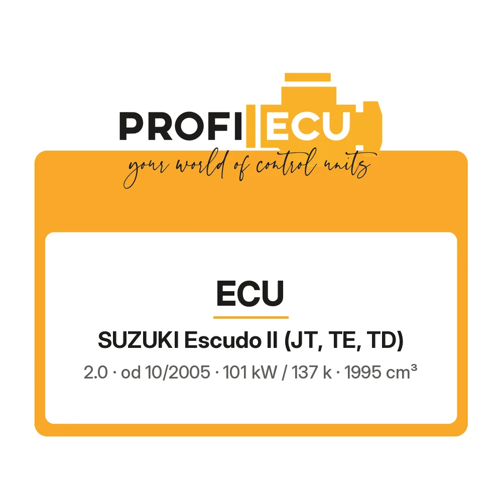 Etiketa ProfiECU: ECU pro Suzuki Escudo II 2.0 101 kW