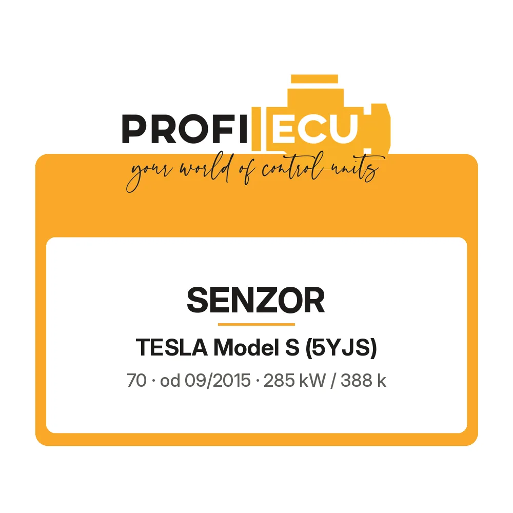 Etiketa ProfiECU: Senzor pro Tesla Model S 70