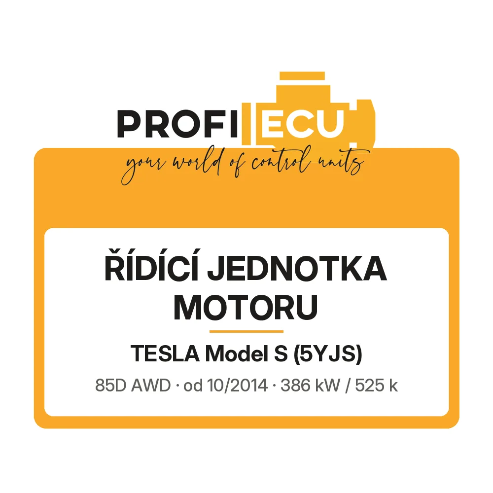 Etiketa ProfiECU: Řídící jednotka motoru pro Tesla Model S 85D AWD