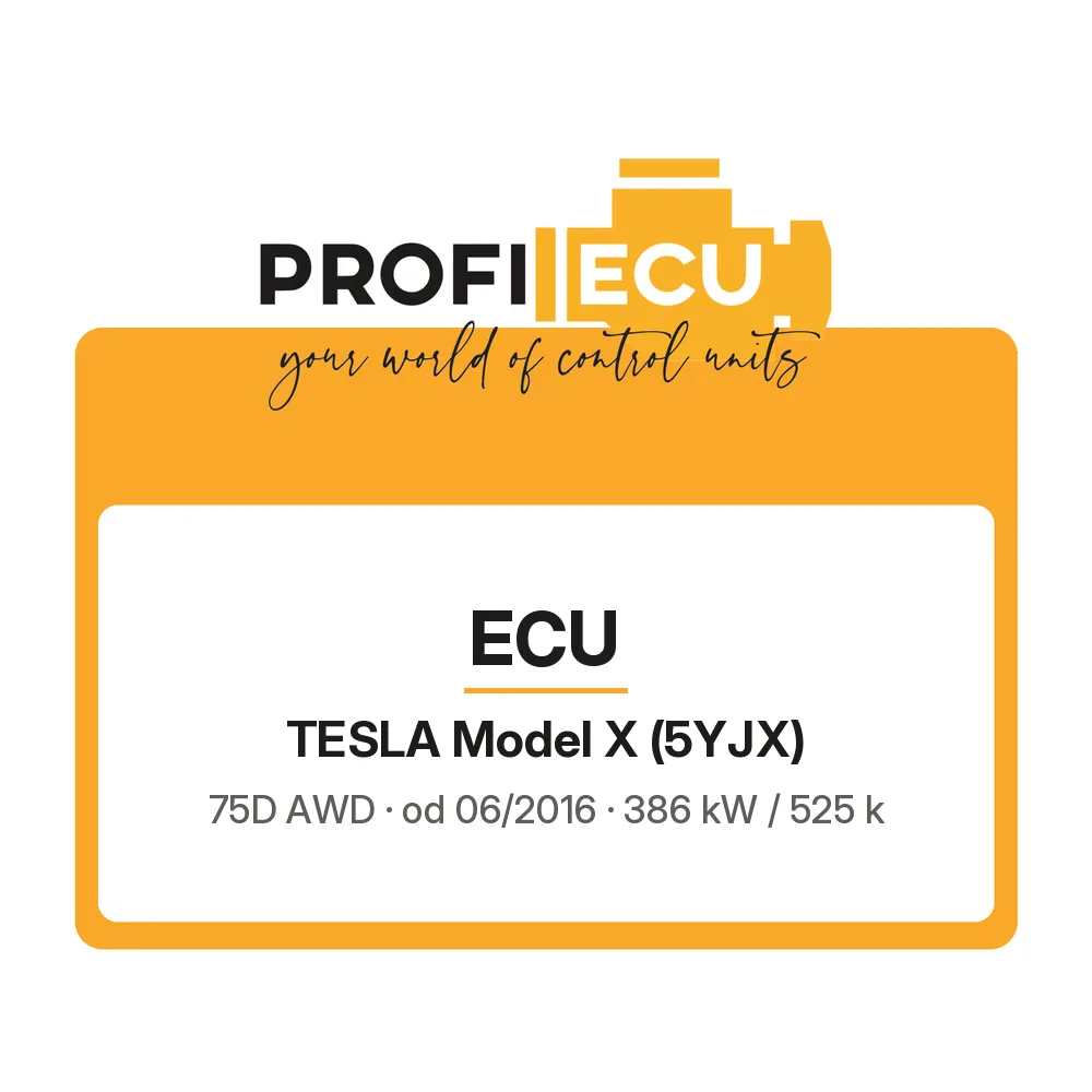 Etiketa ProfiECU: ECU pro Tesla Model X 75D AWD