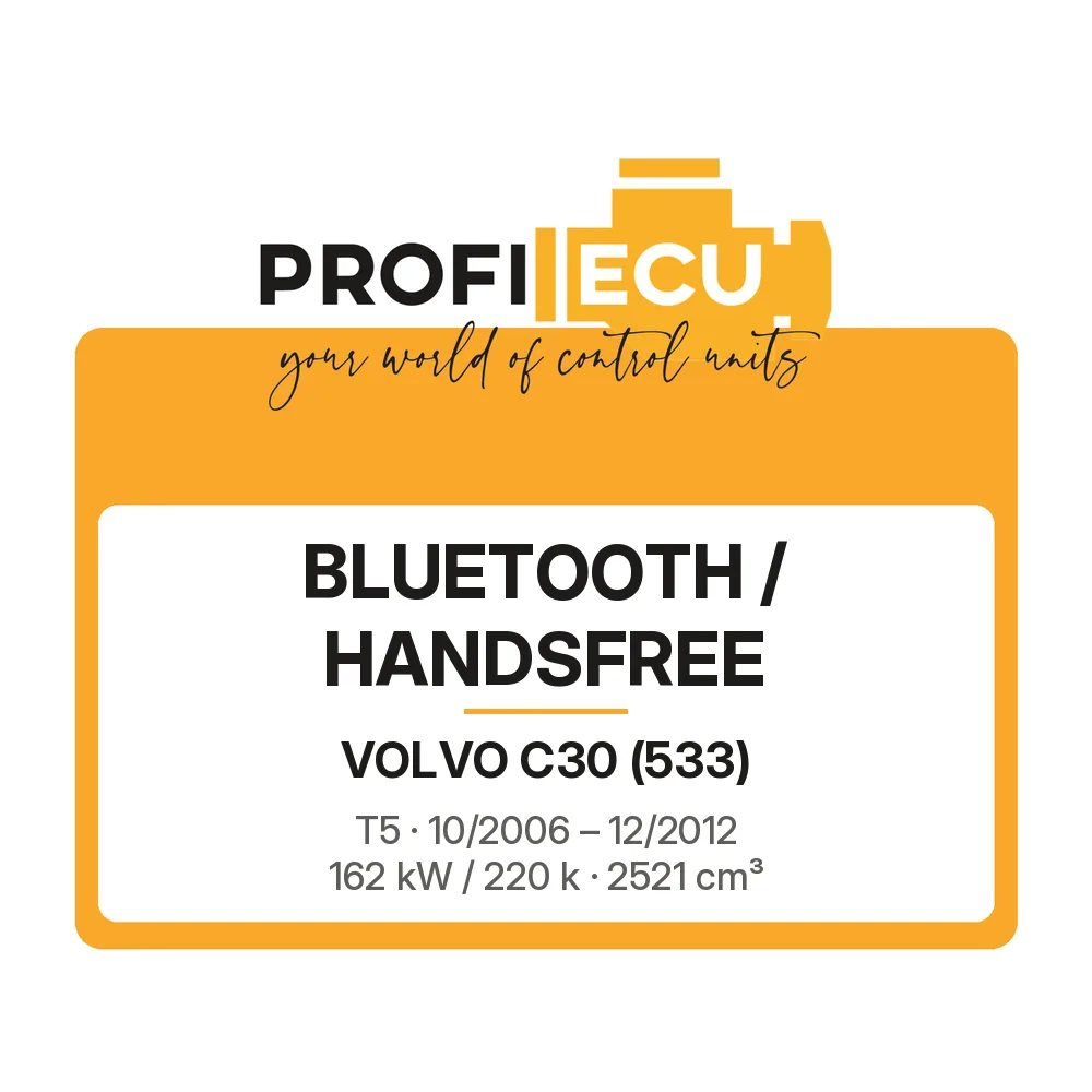 Etiketa ProfiECU: Bluetooth / Handsfree pro Volvo C30 T5 162 kW