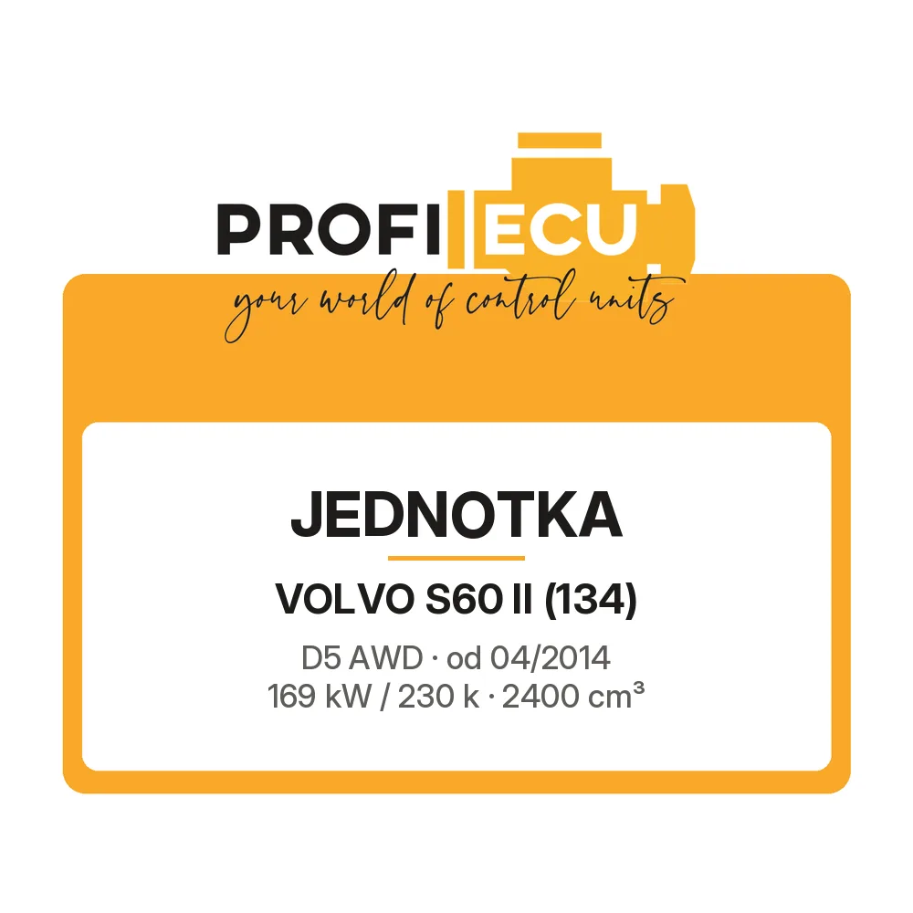 Etiketa ProfiECU: Jednotka pro Volvo S60 II D5 AWD 169 kW