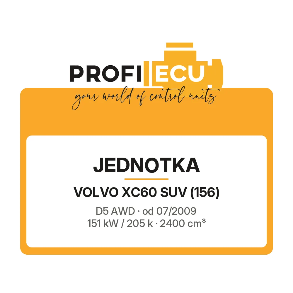 Etiketa ProfiECU: Jednotka pro Volvo XC60 SUV D5 AWD 151 kW