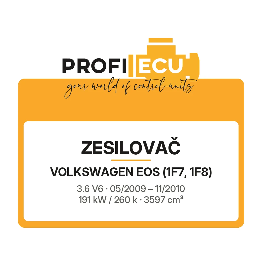 Etiketa ProfiECU: Zesilovač pro Volkswagen EOS 3.6 V6 191 kW