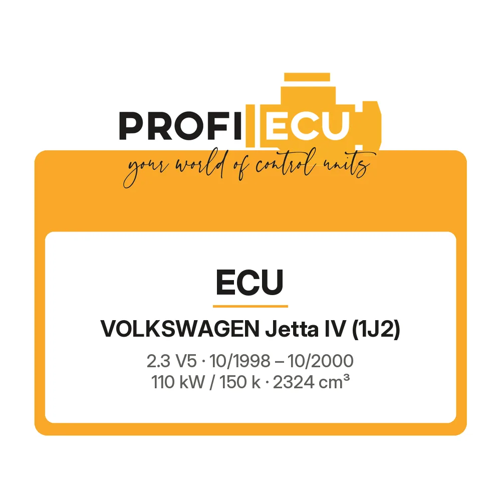 Etiketa ProfiECU: ECU pro Volkswagen Jetta IV 2.3 V5 110 kW