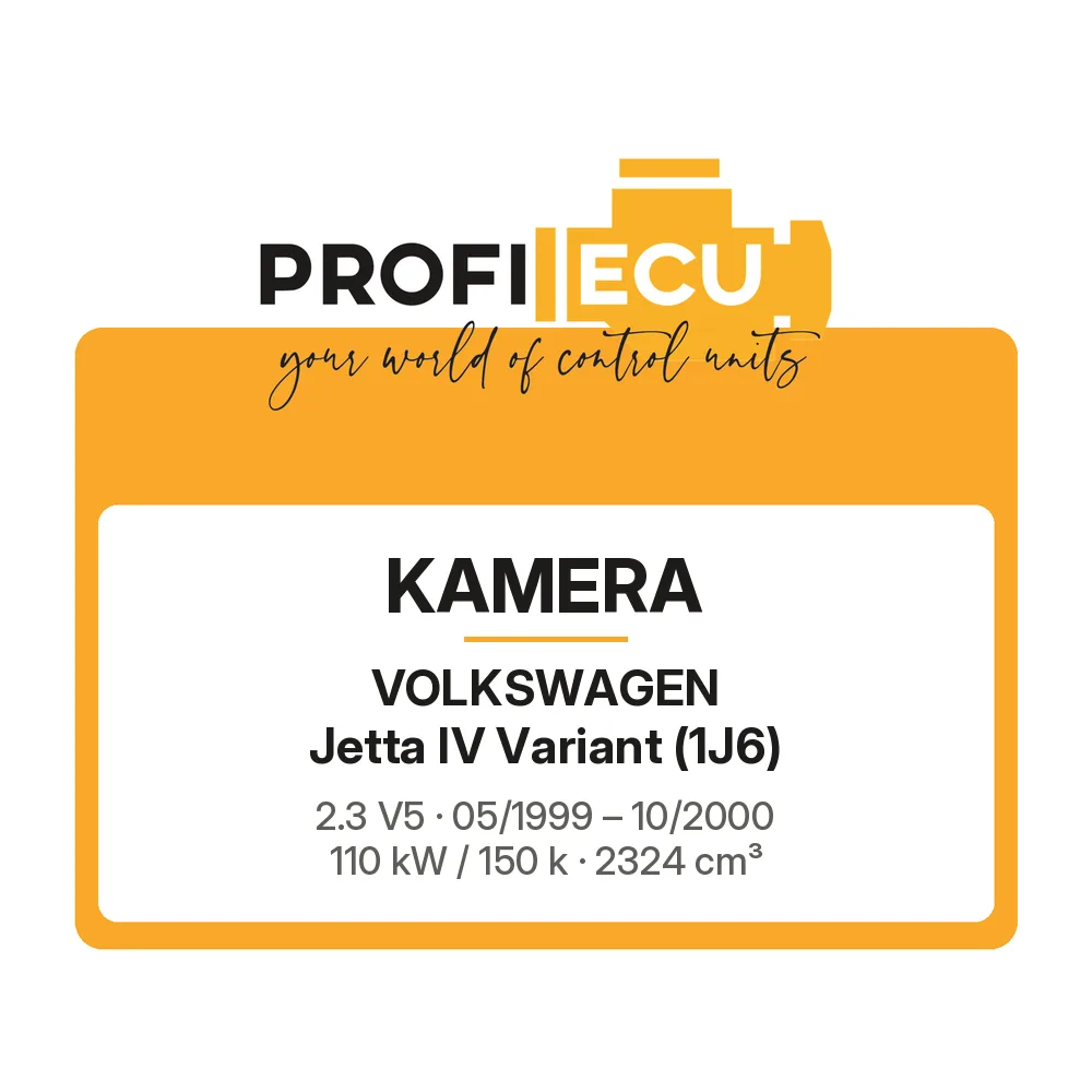 Etiketa ProfiECU: Kamera pro Volkswagen Jetta IV Variant 2.3 V5 110 kW